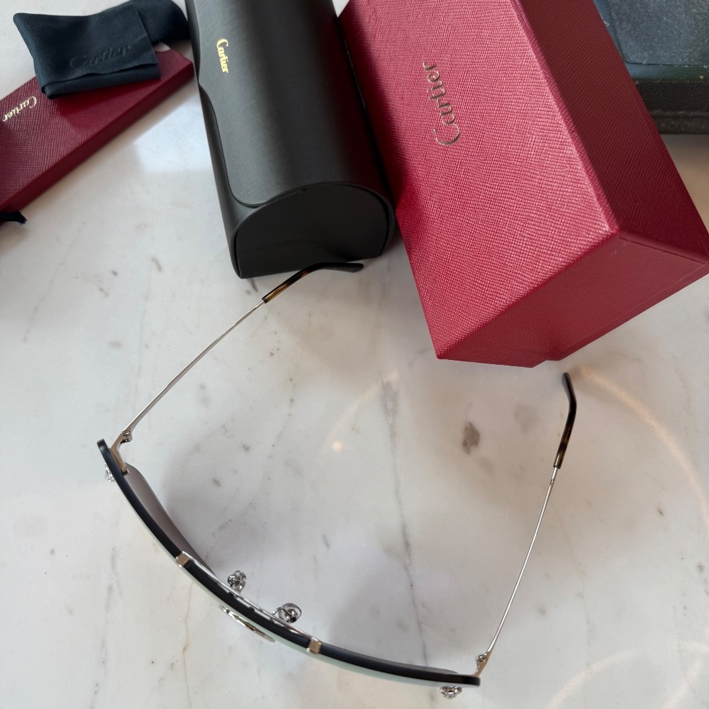 New Cartier Panthers Sunglasses Original - Picture 14 of 16